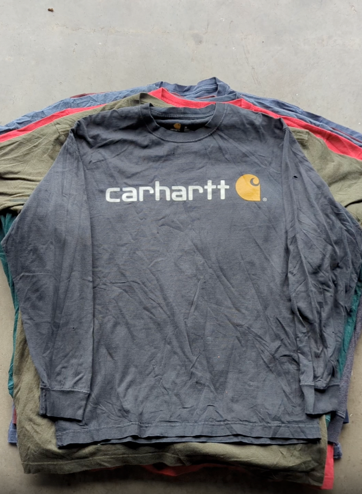Carhartt T shirts short and long sleeve x 18