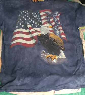 American mountain T-shirt 15 pec
