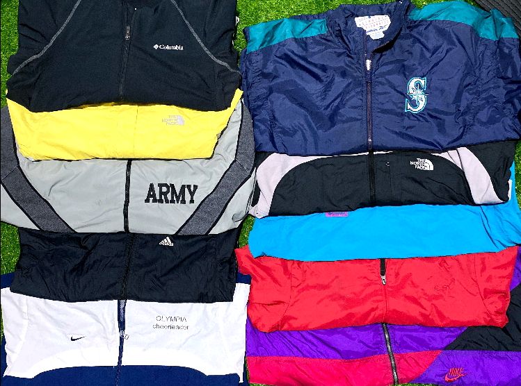 💥🆒 BRANDED WINDBREAKER TRACKS - 15 PIECE 💥