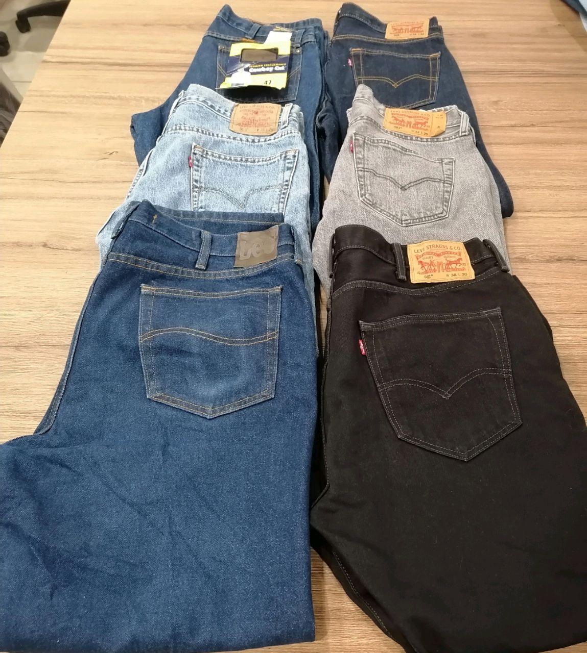 Levi's pant mix (L. L. W) 15 pieces bundle