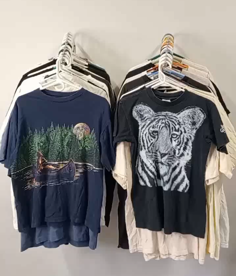 VINTAGE SINGLE STITCH T-SHIRTS - 56 PCS