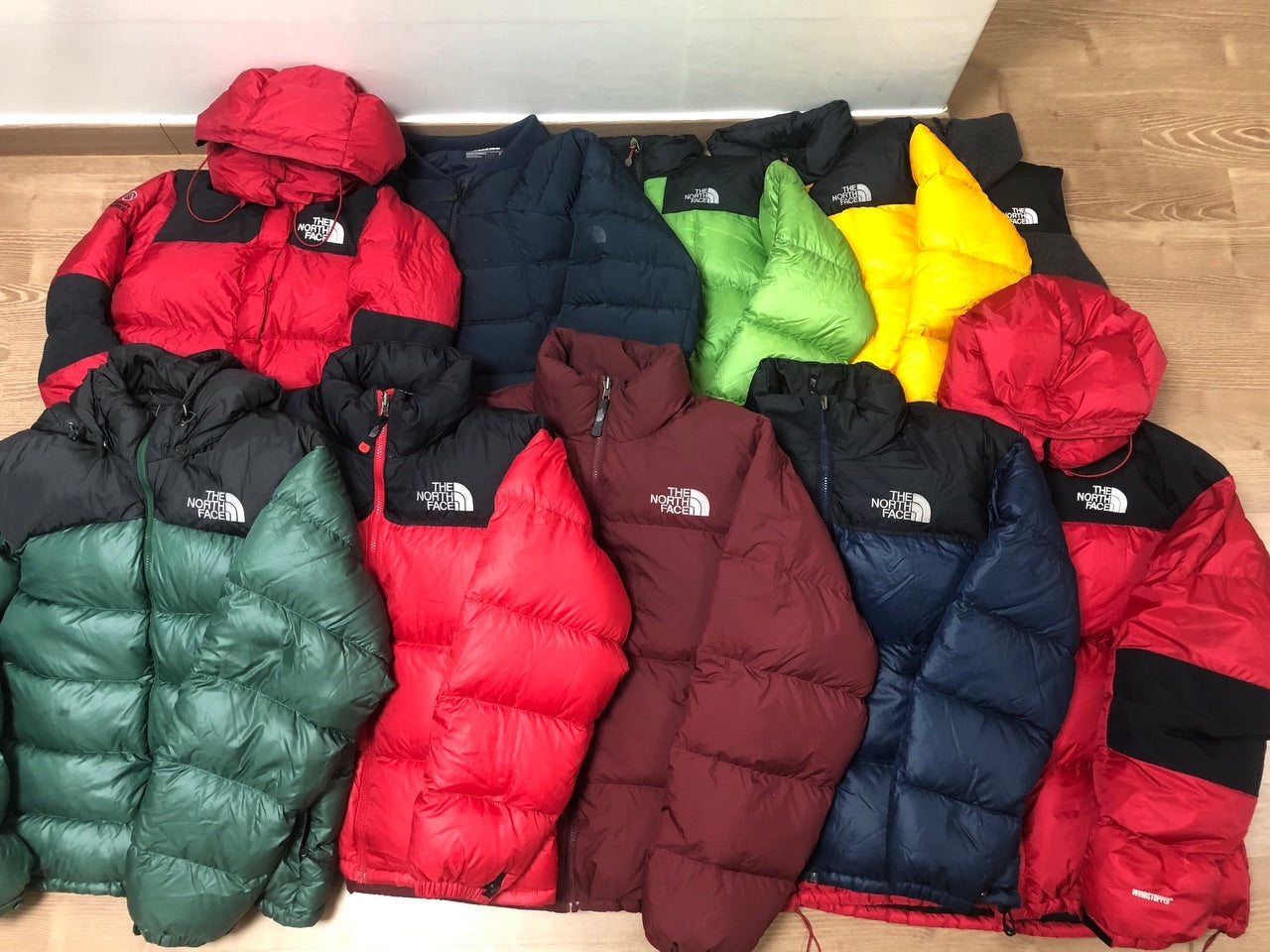 TNF Nutpse jackets- 20 pieces