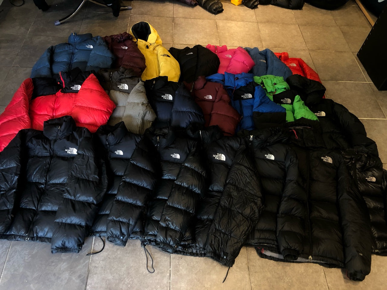 TNF Nuptse Jackets - 21 Piece Bundle