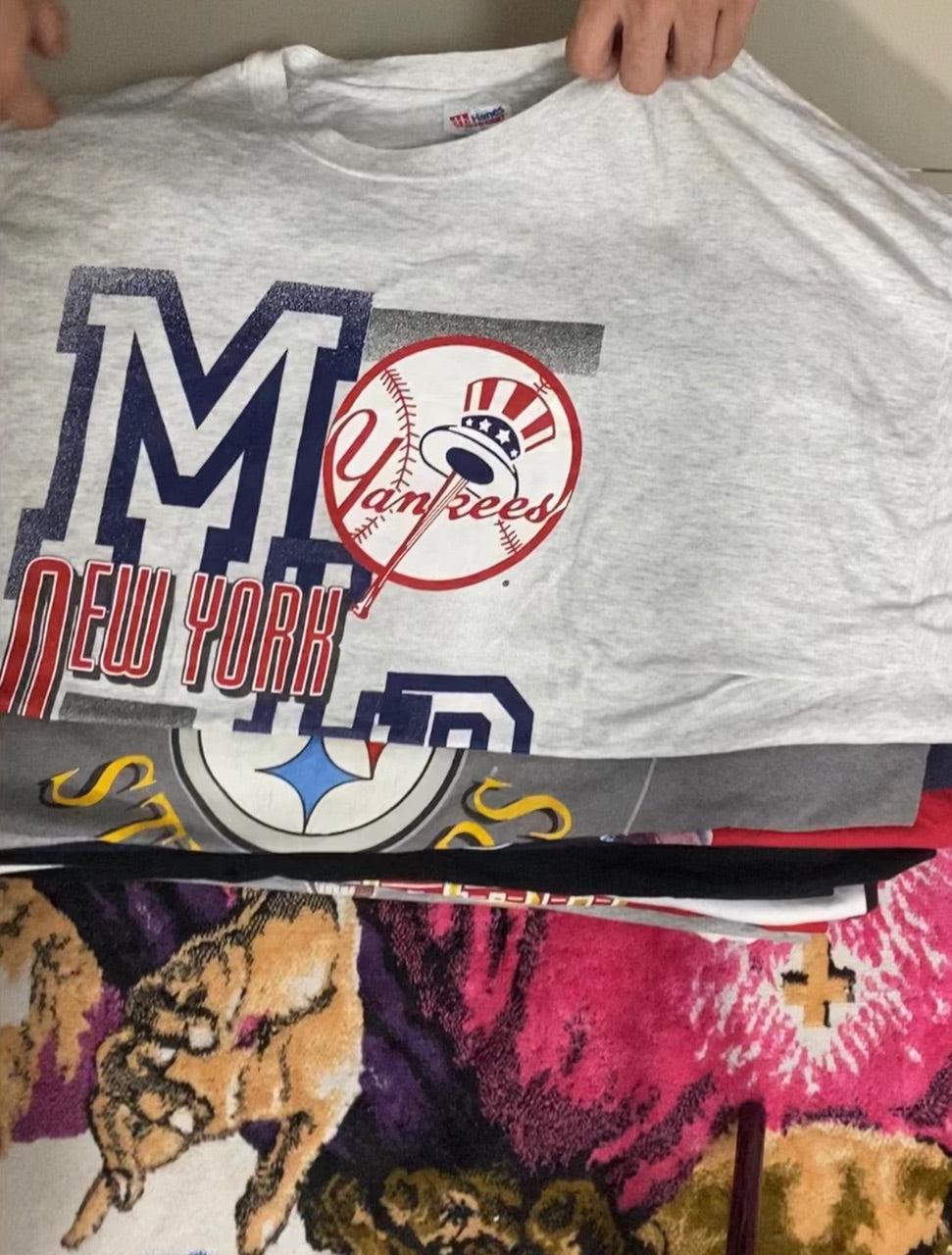 Premium Vintage teams T-shirts- 25pieces