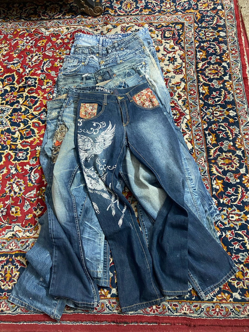 Japanese Jeans Denim Osaka Big Train - 10 Pieces