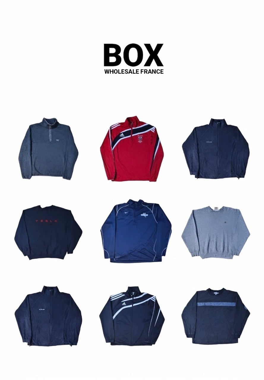Branded Sweat Pro-Sport Zip (x20)