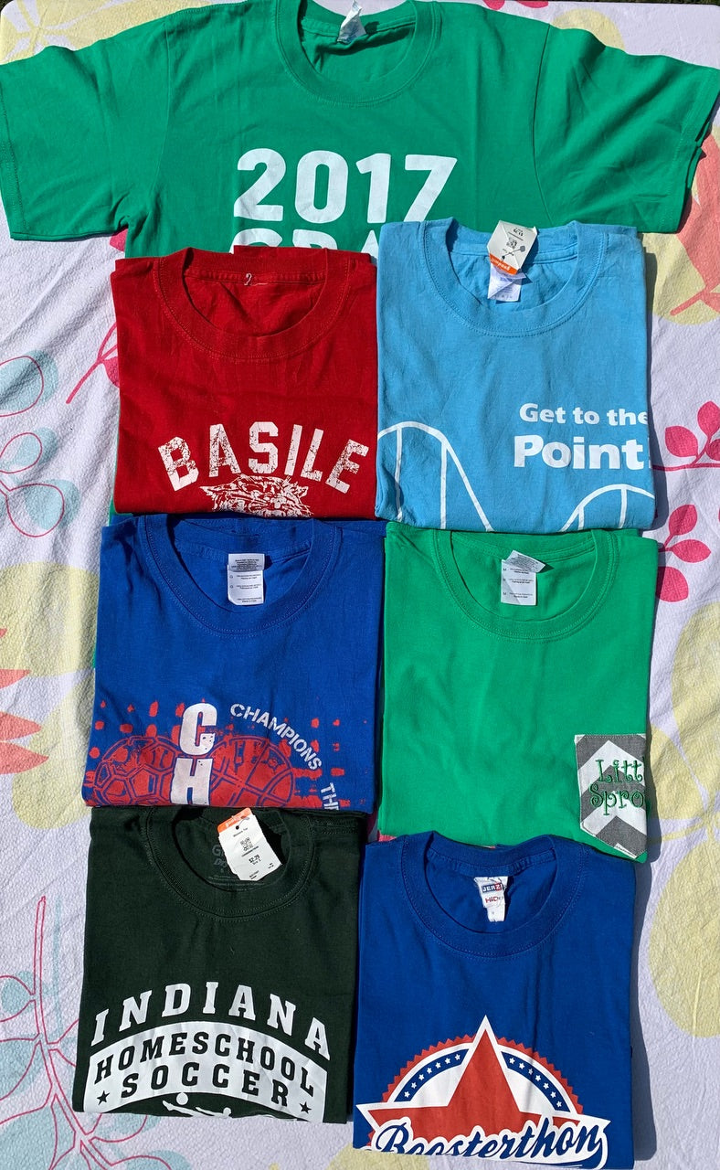 Mixed t shirt 20 pieces