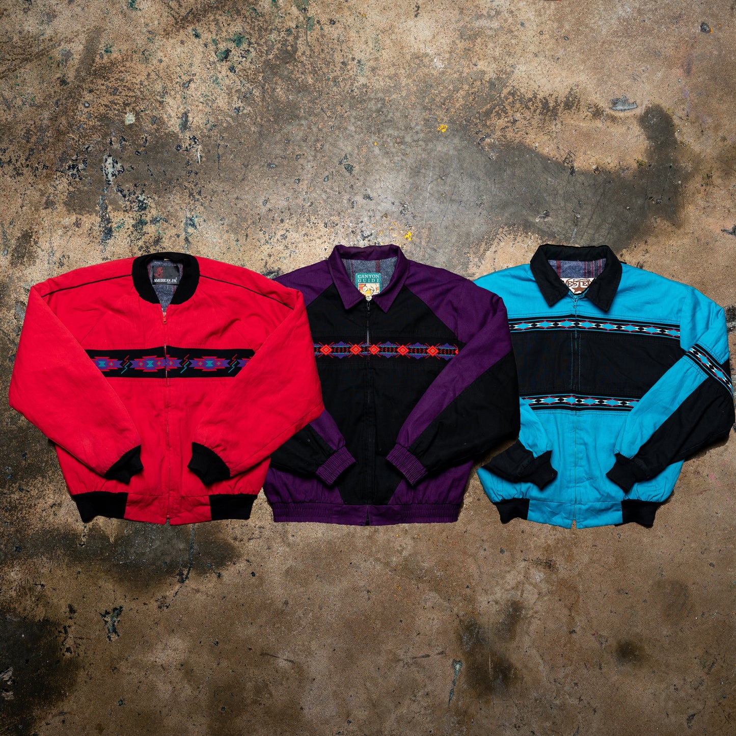True Vintage Aztec Jacket Mix (10 Pieces)