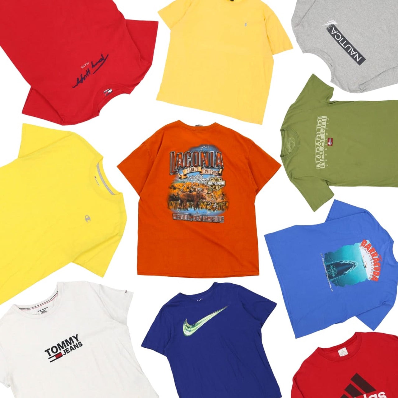 Branded T Shirts - 100 PIECES