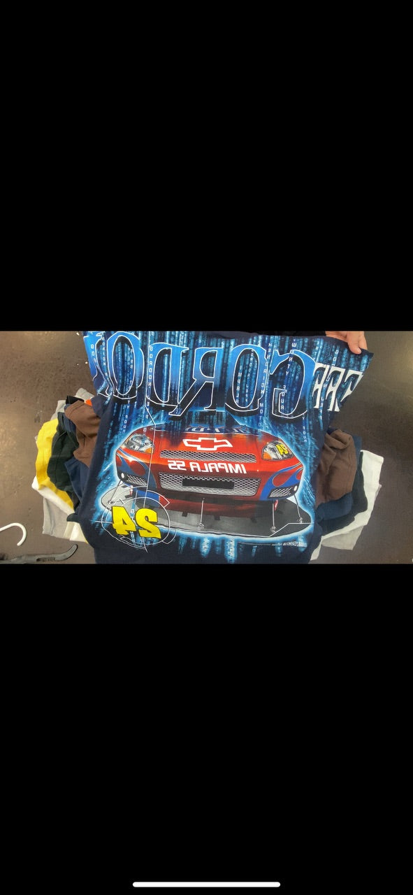 Nascar T-shirt cars racing- 25 Pieces