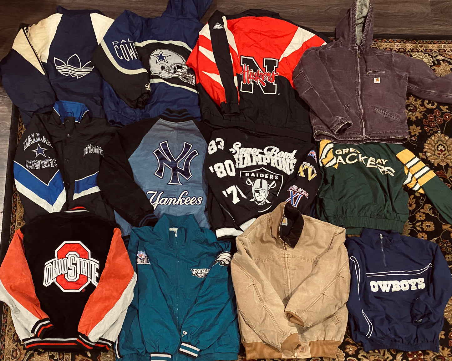 Starters / Carhartt Jackets M-XL Grade A Bundle (12 pcs)