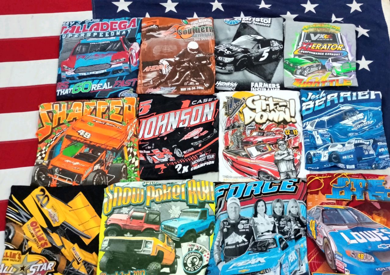 Nascar T-Shirts - 50 Piece Bundle