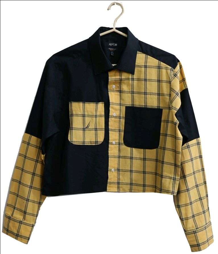 Reworked Shirt Cropped - 30 piece