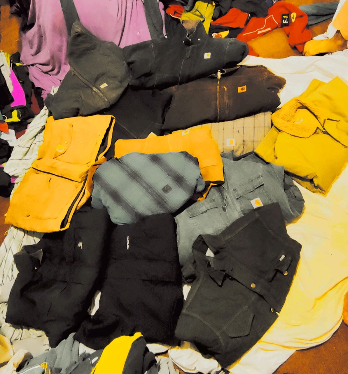 CARHARTT CANVAS JACKETS - 18 PIECES