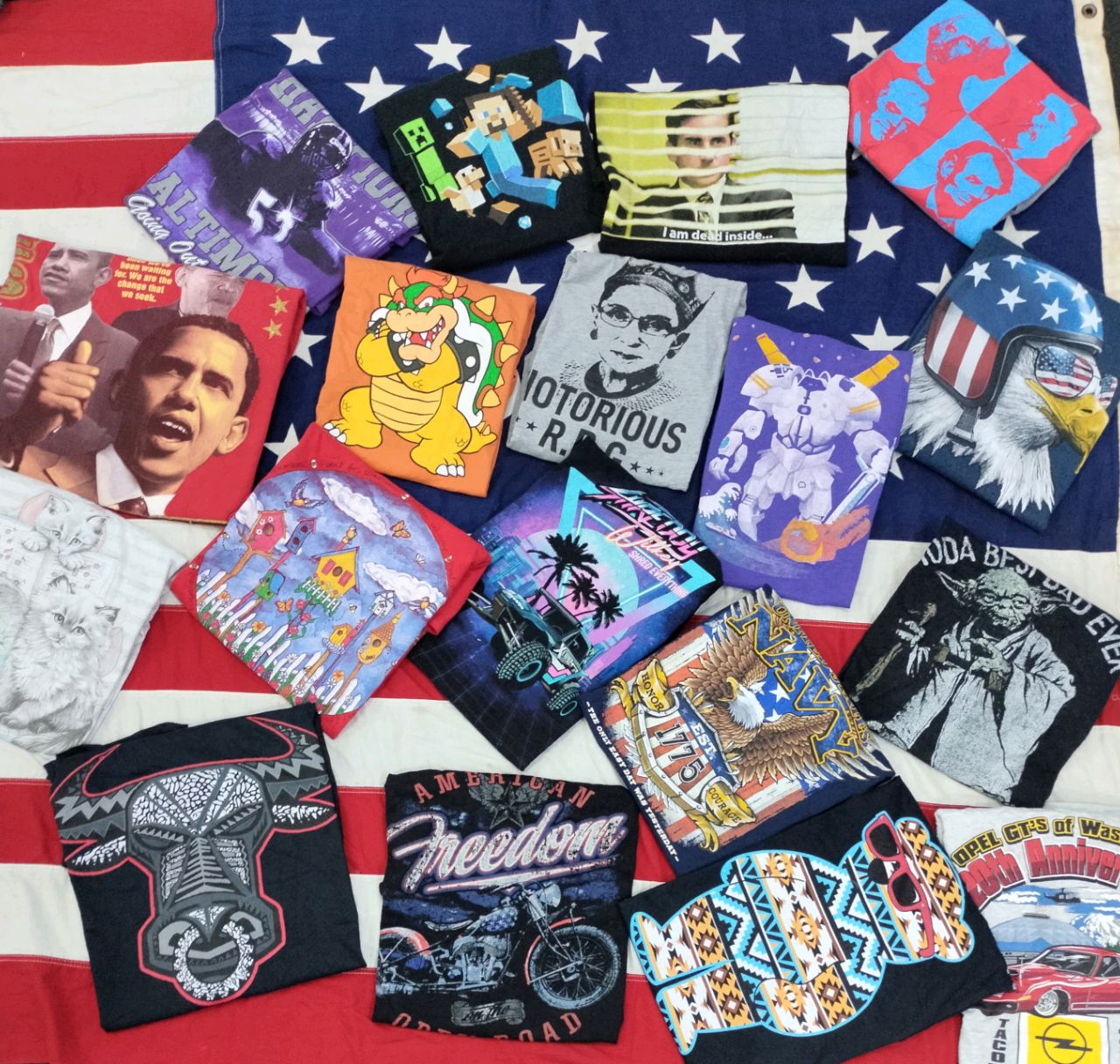 Modern Graphic T-Shirt 50-Pcs Bundle