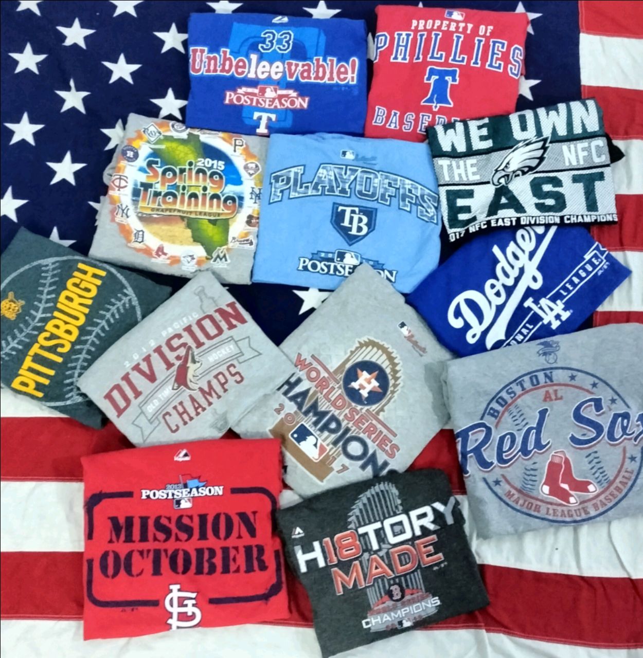 Pro-Sports T-Shirts - 50 Piece