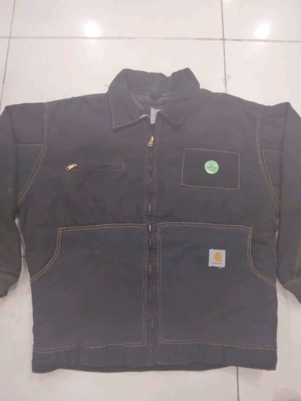Reworked Tonal Black Carhartt Jacket - 20 piece