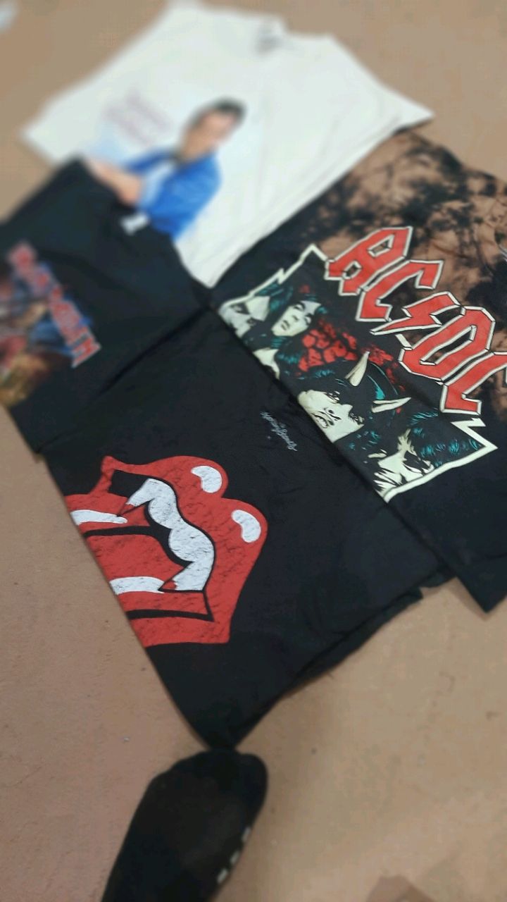 Vintage music printed t-shirt -30 piece