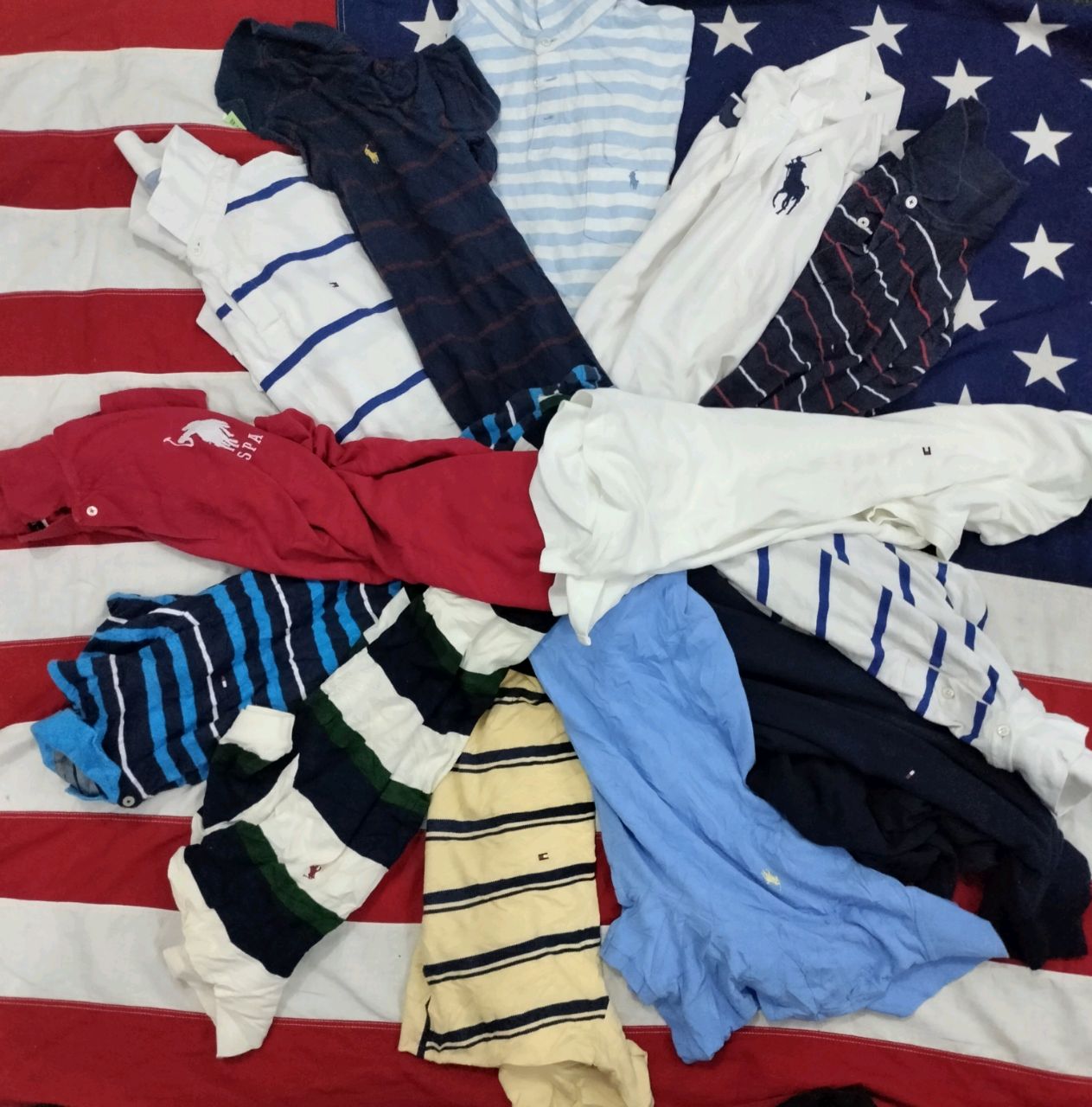 Branded Polo&Tommy Collar T-Shirt50 Pcs🔥