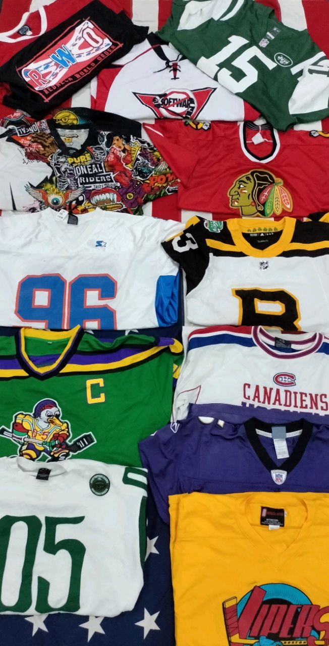 Pro Sports Jerseys 50 Pcs Bundle