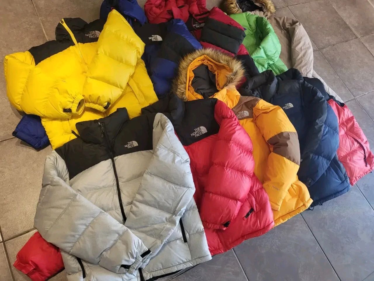 TNF puffers bundle 30pcs