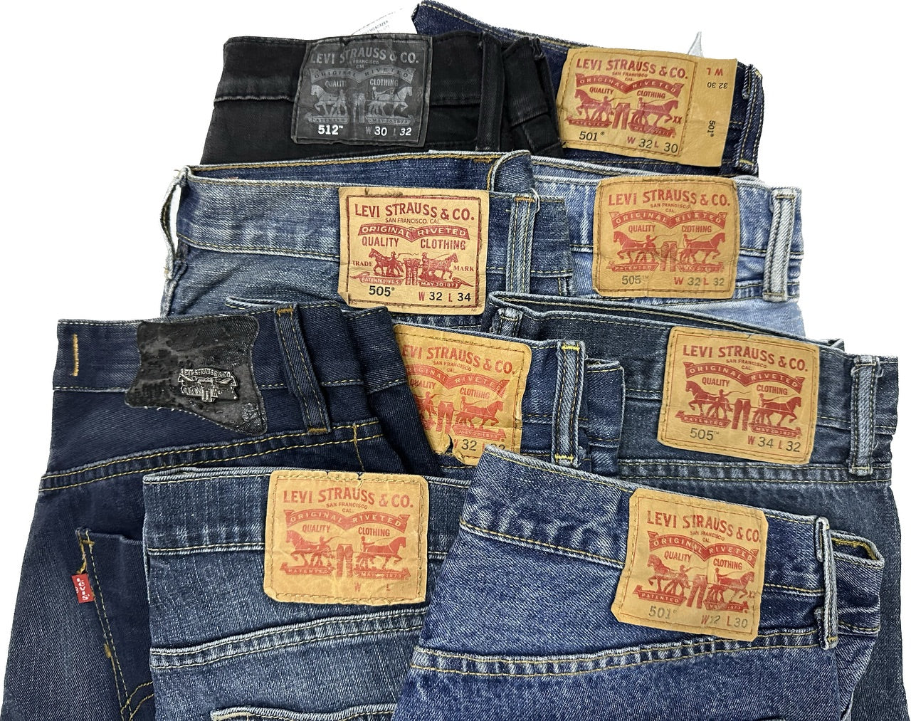 Men Levis Jeans - 15 Pcs