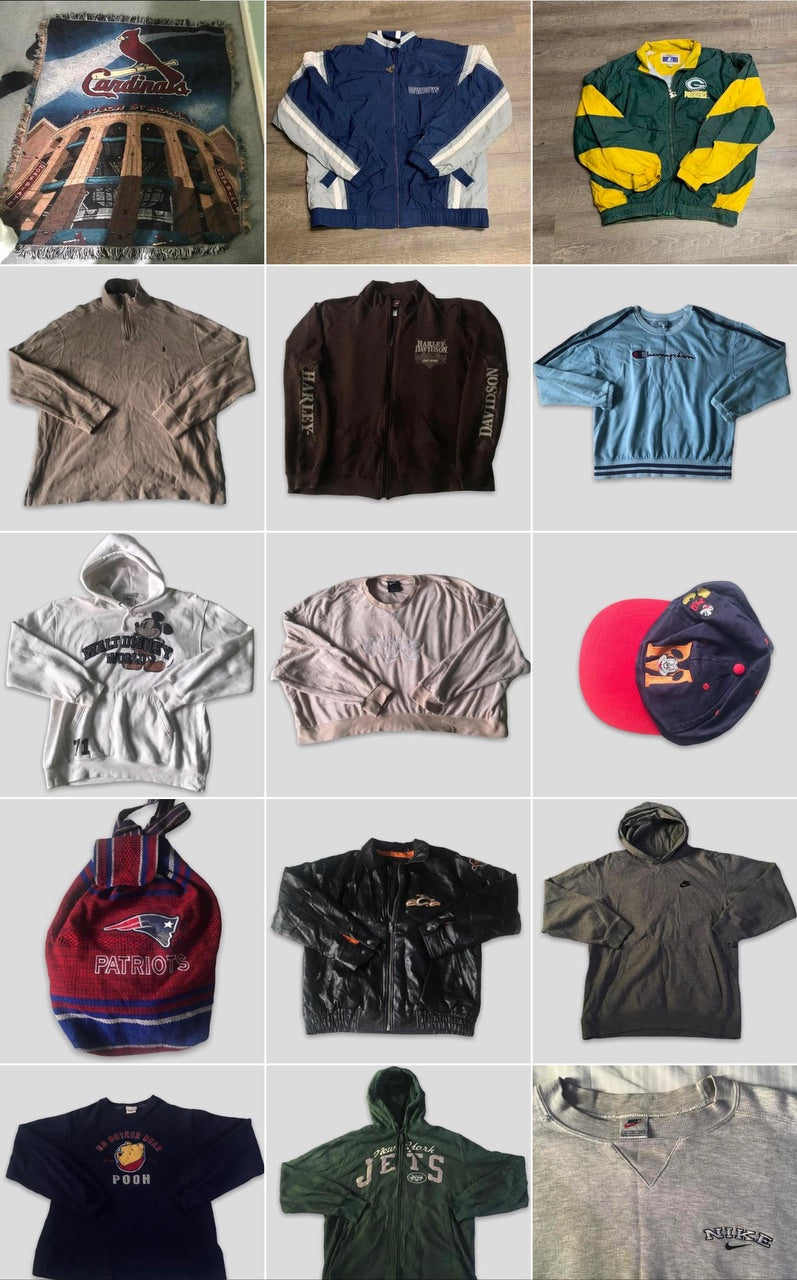 Random Vintage Premium Mix - 42 Pieces