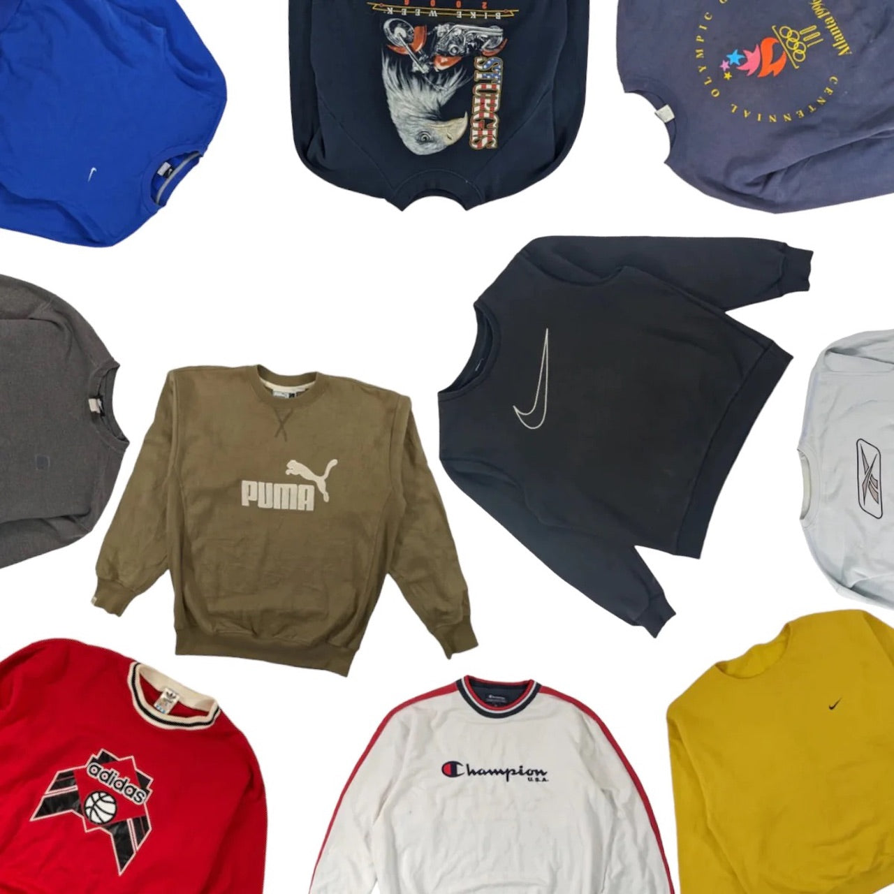 💥 Sale - 30% off BRANDED SWEATSHIRTS/HOODIES BALE- 50PCS