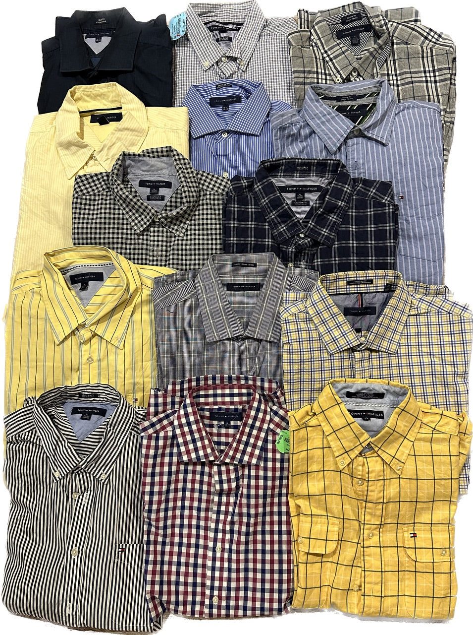 Tommy Hilfiger Men Shirts - 25 Pcs