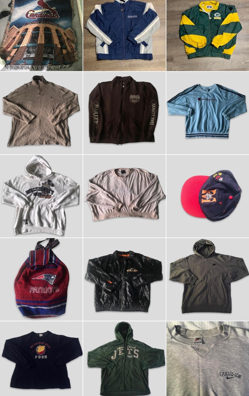 Random Vintage Premium Mix - 42 Pieces