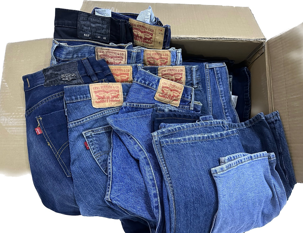 Men Levis Jeans - 15 Pcs