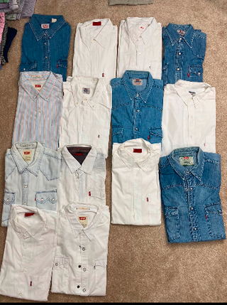 Levis Shirts 14 PCs