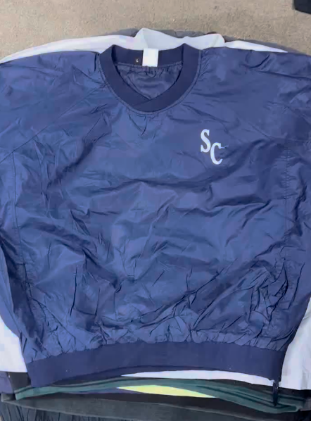 V nick shell jackets