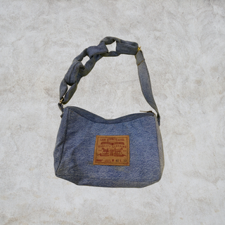 Upcycled Levi's Denim Handbag - Link Strap