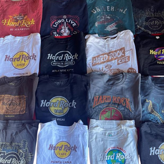 100 Piece Grade A T-Shirts: Hard Rock Cafe