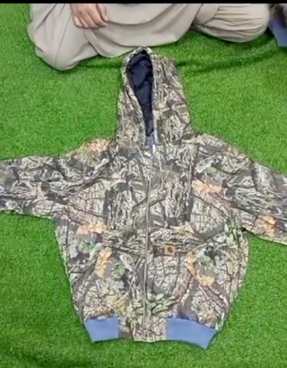 Carhartt rework jacket blue 40 pieces