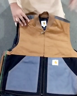 Carhartt rework vest