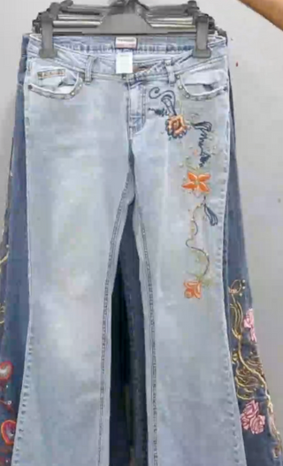 CR563 Y2K flared Pants