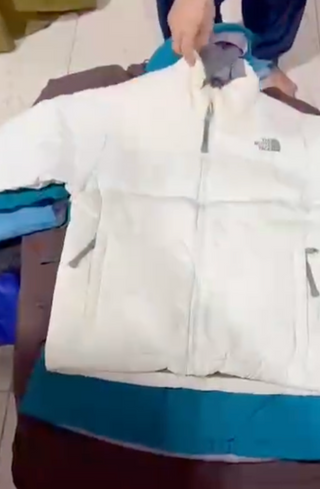 The North Face puffer jackets