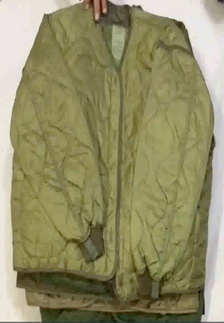 Quilted army jacket 23 pieces