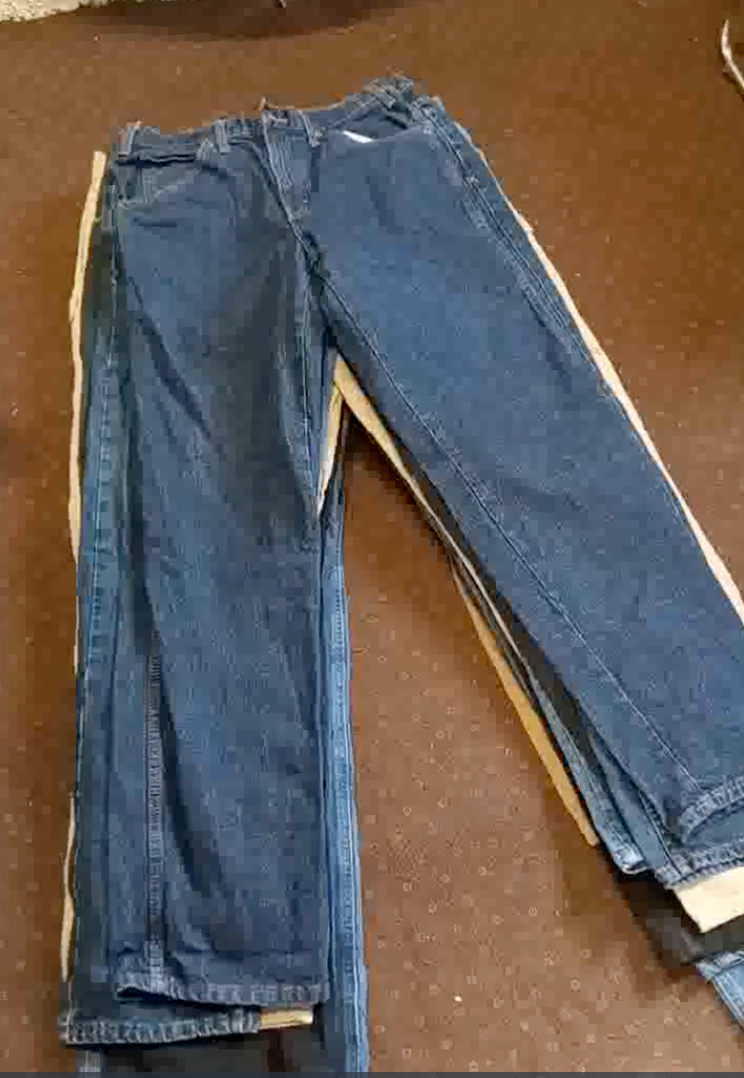 CARHARTT & DICKIES JEANS - CARPENTER PANTS - 15 PCS