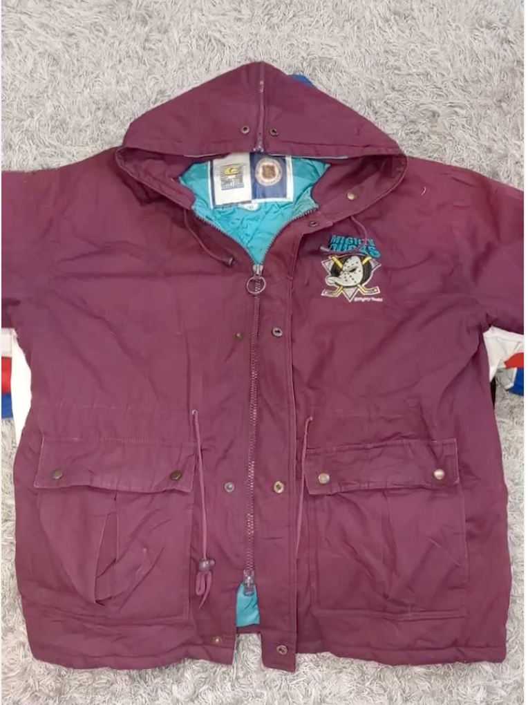 NFL-NBA-NHL STARTER VINTAGE HEAVY JACKETS - 8 PCS