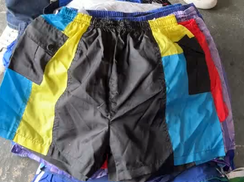 71pc 70's/80's non branded nylon sprinter shorts #LF04