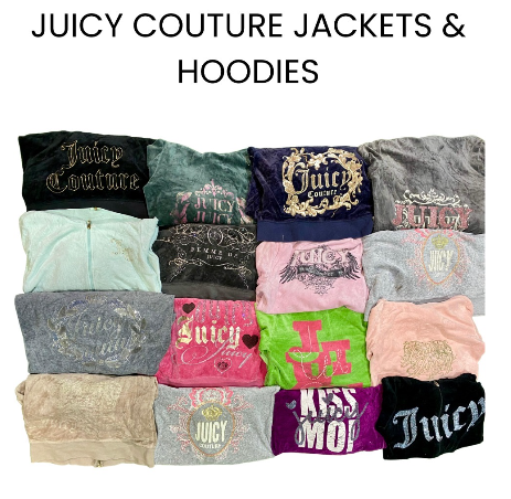 Juicy Couture Hoodies/Jackets - 28 pcs