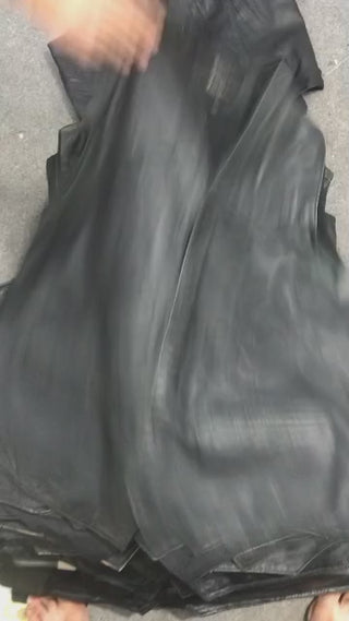 Black leather vests 50 PC's