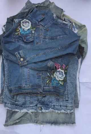 Funky - Denim - jacket , 12 - pieces