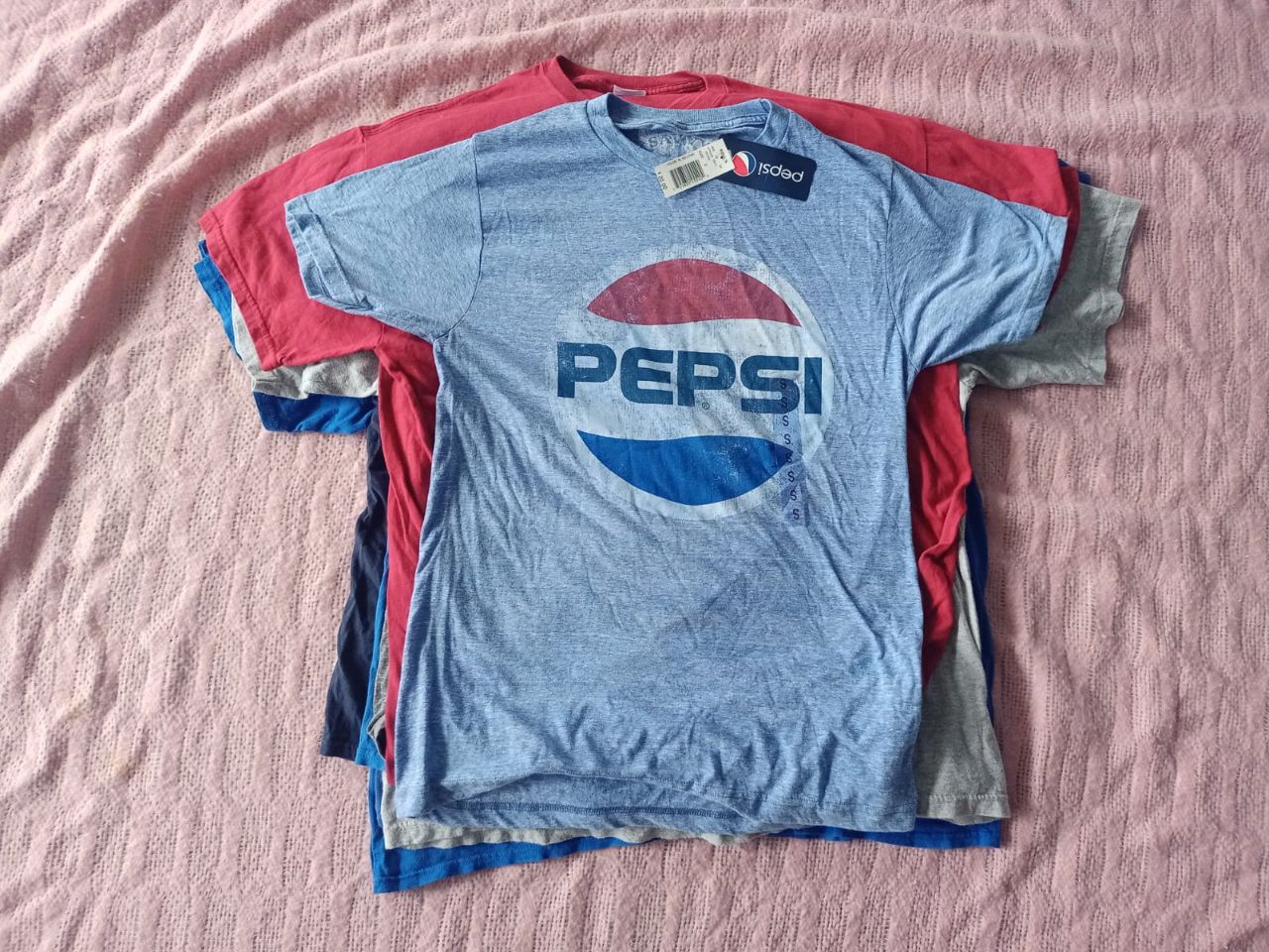 PEPSI T-SHIRTS 45 KG BUNDLE