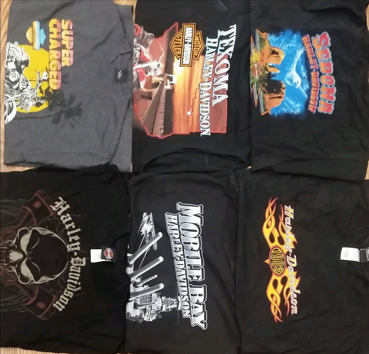 Harley Devidson T-Shirts - 40 Pieces bundle