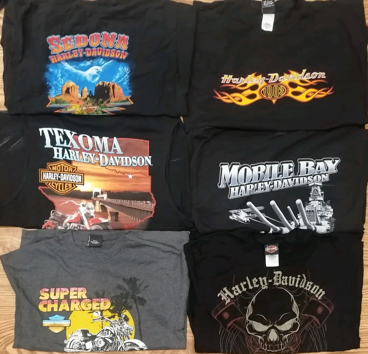 Harley Devidson T-Shirts - 40 Pieces bundle