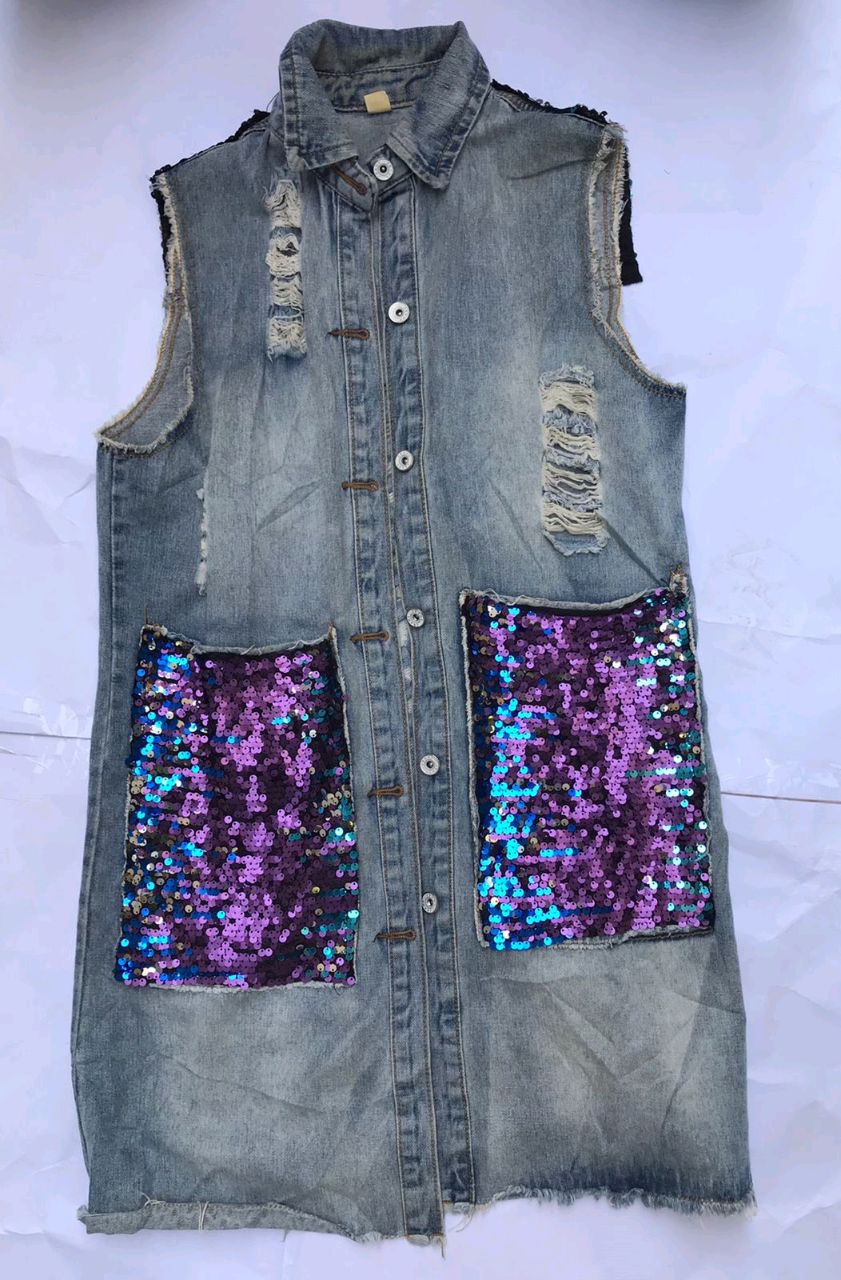 Funky - Denim - jacket , 12 - pieces